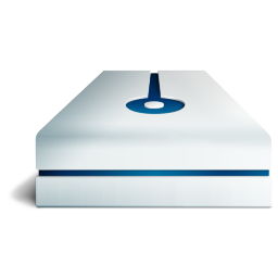 HDD Deep Blue Icon 256x256 png